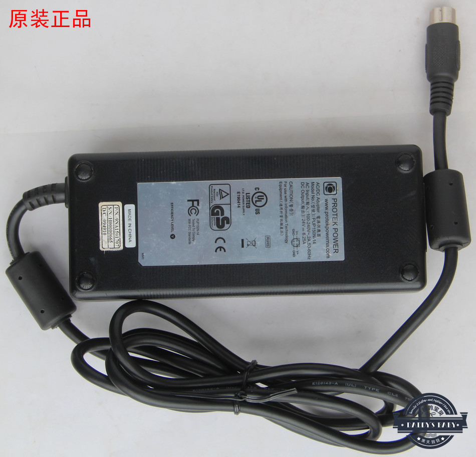 *Brand NEW*PROTEK PUP150N-14 24V 6.25A (150W) AC DC Adapter POWER SUPPLY